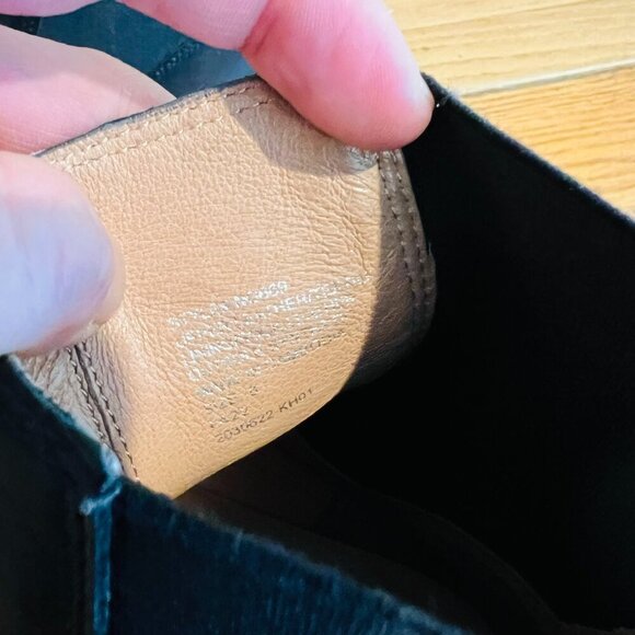 Madewell 8 The Camryn Chelsea Boots Black Heeled Leather Pull On Lightweight - Picture 2 of 16